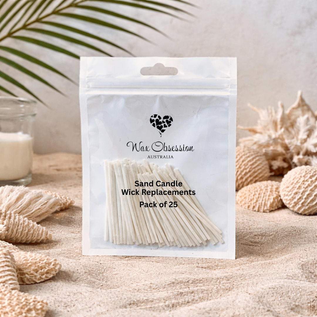 Sand Candle Wicks – 25 Pack