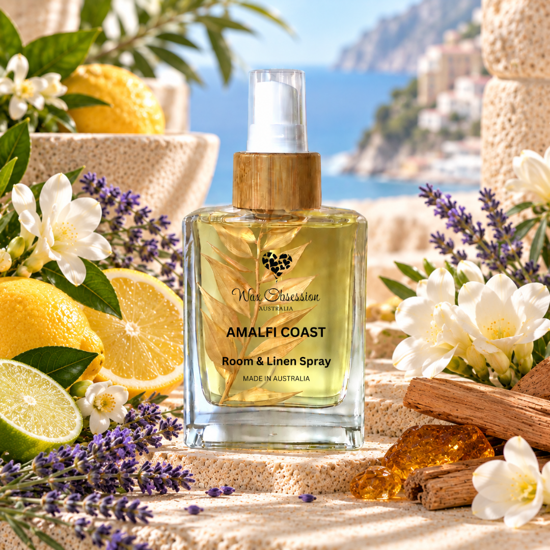 Room & Linen Spray by Wax Obsession | Amalfi Coast