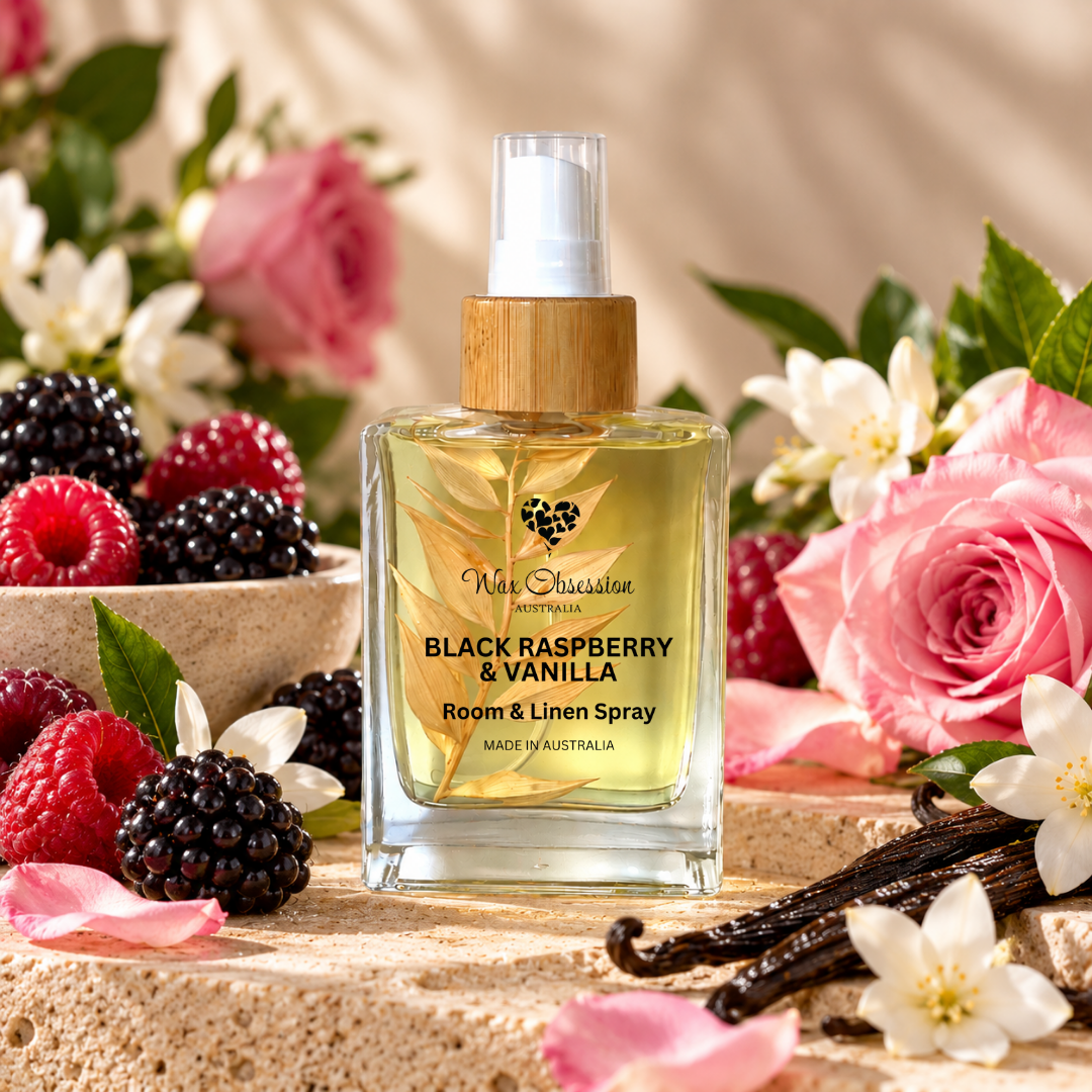 Room & Linen Spray by Wax Obsession | Black Raspberry & Vanilla