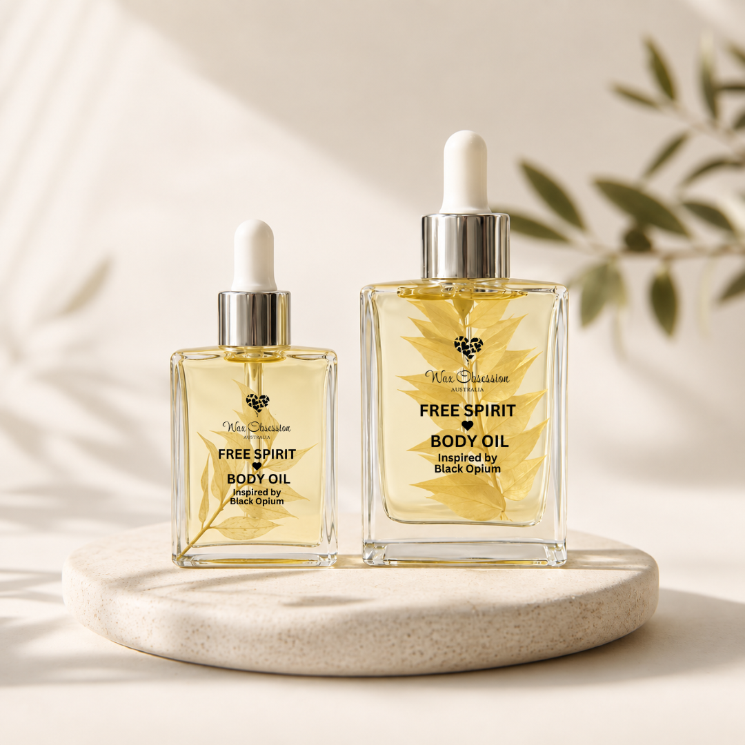 Free Spirit Body Oil by Wax Obsession | inspired by YSL's Black Opium