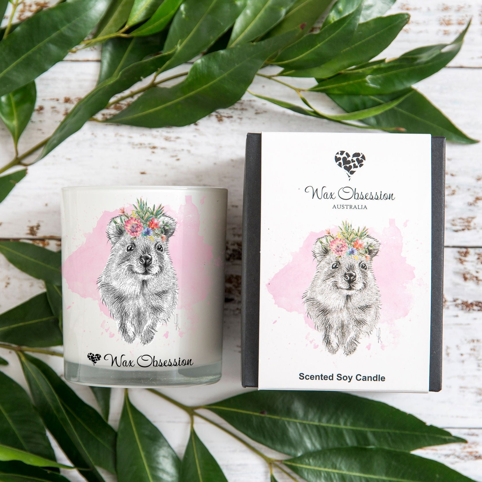 Quokka Candle | Wildlife Collection by Wax Obsession