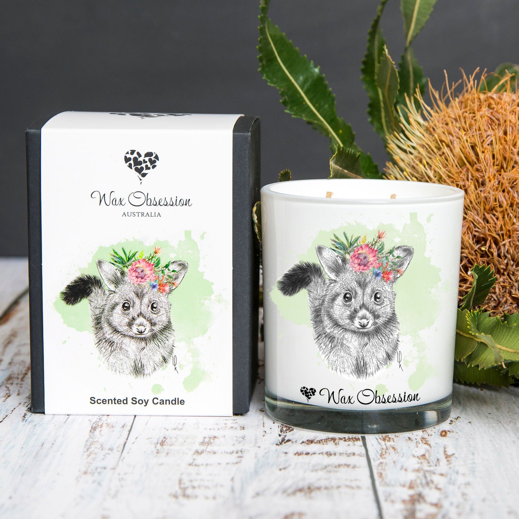 Possum Candle by Wax Obsession