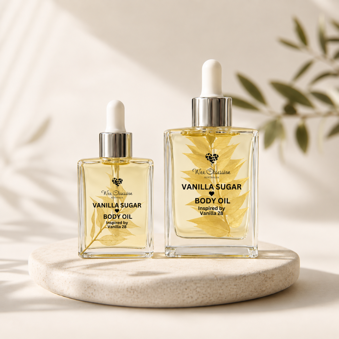 Vanilla Sugar Body Oil by Wax Obsession | Inspired by Kayali's Vanilla 28