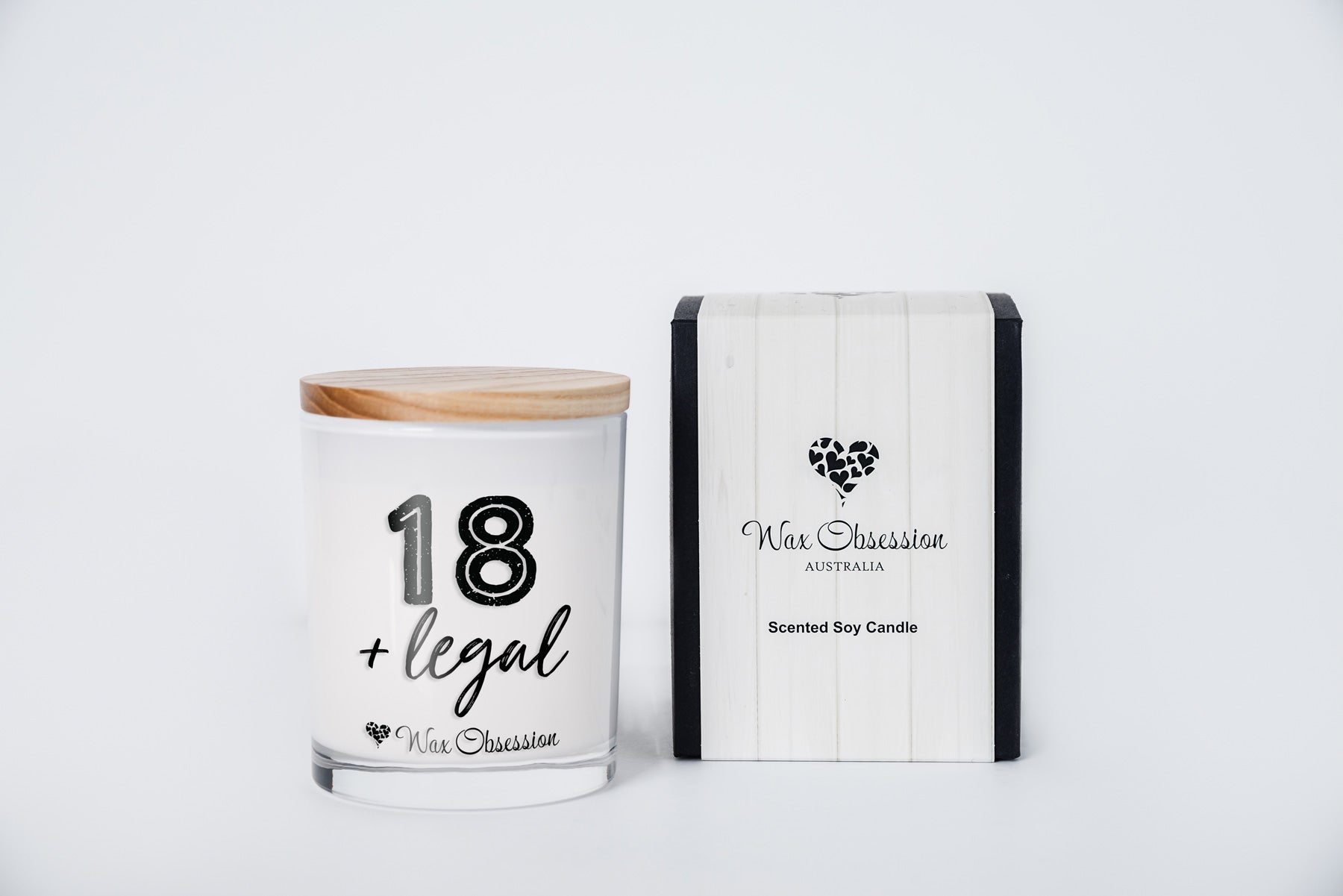 Quote Candle - 18 and Legal