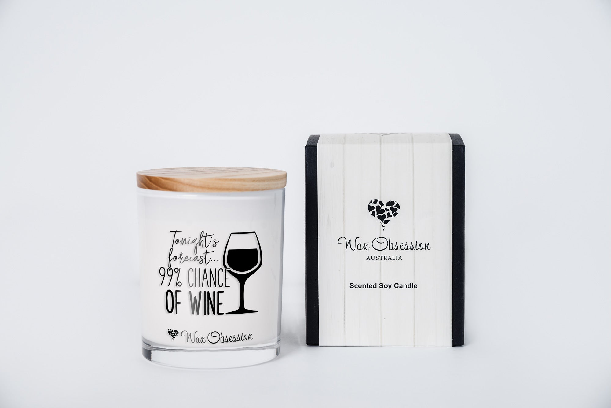 Quote Candle - Today's Forecast...99% Chance of Wine