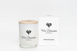 Champagne & Strawberries Small Candle
